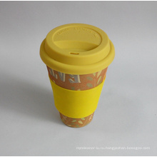 (BC-C1038) Эко Bamboo кофейная чашка волокна с печатью